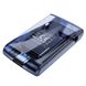 Bluetooth аудіо ресивер Hoco E66 Transparent discovery edition Dark blue фото 2