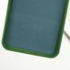 Чохол TPU GETMAN Liquid Silk Full Camera для Samsung Galaxy S24 FE Зелений / Dark green фото 7