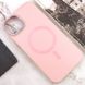 Чехол TPU+Glass Sapphire Midnight Open Camera with MagSafe для Apple iPhone 15 Plus (6.7") Розовый / Pink Sand фото 2