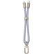 Дата кабель-шнурок Hoco GH5 Elegant Type-C to Lightning (0.21m) Denim Blue фото 2