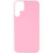 Чехол Silicone Cover Lakshmi (AAA) для Samsung Galaxy S22 Ultra Розовый / Light pink фото 1