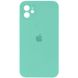 Чохол Silicone Case Square Full Camera Protective (AA) для Apple iPhone 11 (6.1") Бірюзовий / Turquoise
