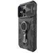 Уценка TPU+PC чехол Nillkin CamShield Armor Pro no logo шторка на камеру для Apple iPhone 14 Pro Max Поврежденная упаковка / Черный фото 3