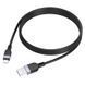 Дата кабель Hoco X109 Energy silicone USB to Lightning (2m) Black фото 2
