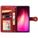 Кожаный чехол книжка GETMAN Gallant (PU) для Xiaomi Redmi Note 12S Красный фото 2