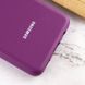 Чохол Silicone Cover Full Protective (AA) для Samsung Galaxy A02 Фіолетовий / Grape фото 5