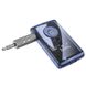 Bluetooth аудіо ресивер Hoco E66 Transparent discovery edition Dark blue фото 1