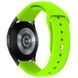 Силиконовый ремешок Sport для Smart Watch 20mm Салатовый / Neon green