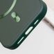 Шкіряний чохол SnapCase with Magnetic Fit для Apple iPhone 14 Pro Max (6.7") Green фото 7