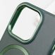Шкіряний чохол SnapCase with Magnetic Fit для Apple iPhone 14 Pro Max (6.7") Green фото 6
