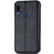 Кожаный чехол книжка GETMAN Cubic (PU) для Samsung Galaxy A10s Черный фото 2