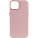 Кожаный чехол Leather Case (AA) with MagSafe для Apple iPhone 14 (6.1") Sand Pink фото 1