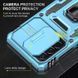 Ударостійкий чохол Camshield Army Ring для Samsung Galaxy A73 5G Блакитний / Light Blue фото 4