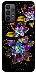 Чехол itsPrint Flowers on black для Samsung Galaxy A23 4G