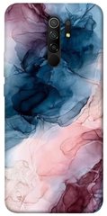 Чехол itsPrint Розово-голубые разводы для Xiaomi Redmi 9