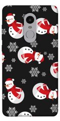 Чехол itsPrint Снеговики для Xiaomi Redmi Note 4X / Note 4 (Snapdragon)