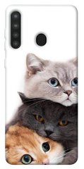 Чехол itsPrint Три кота для Samsung Galaxy A21