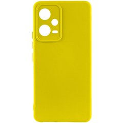 Чохол Silicone Cover Lakshmi Full Camera (A) для Xiaomi Poco X5 5G / Redmi Note 12 5G Жовтий / Flash