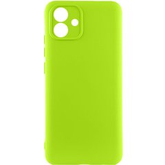 Чехол Silicone Cover Lakshmi Full Camera (A) для Samsung Galaxy A05 Салатовый / Neon Green