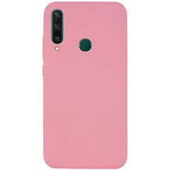Чехол Silicone Cover Full without Logo (A) для Huawei Y6p Розовый / Pink