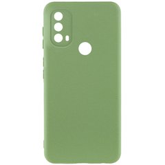 Чохол Silicone Cover Lakshmi Full Camera (A) для Motorola Moto E40 Зелений / Pistachio