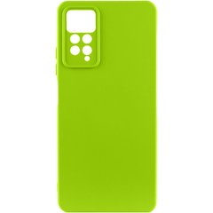 Уцінка Чохол Silicone Cover Lakshmi Full Camera (A) для Xiaomi Redmi Note 11 Pro 4G/5G / 12 Pro 4G Естетичний дефект / Салатовий / Neon green