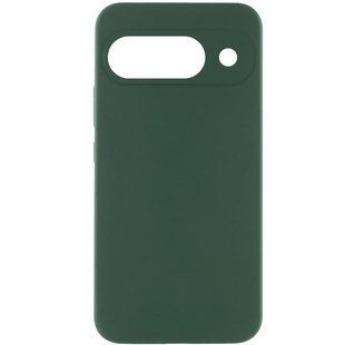 Чехол Silicone Cover Lakshmi Full Camera (AAA) для Google Pixel 9a Зеленый / Cyprus Green