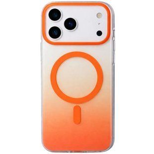 Чехол TPU+PC Phantom with MagSafe для Apple iPhone 17 Pro Max (6.9") Orange