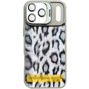 Чохол TPU+PC Wild Leopard with MagSafe and Lens для Apple iPhone 17 Air (6.5") Grey