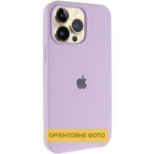 Чехол Silicone Case (AA) Logo with MagSafe для Apple iPhone 17 Air (6.5") Сиреневый / Lilac