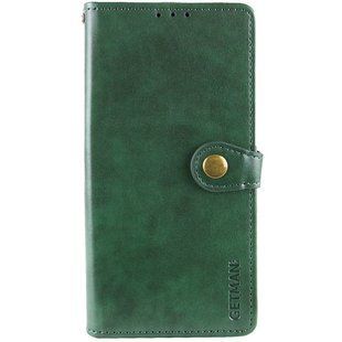 Кожаный чехол-книжка GETMAN Gallant (PU) для Xiaomi Redmi A5 / Poco C71 Зеленый