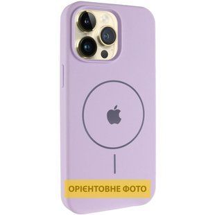 Чехол Silicone Case Full Protective (AA) V2 with MagSafe для Apple iPhone 17 Pro Max (6.9") Сиреневый / Lilac