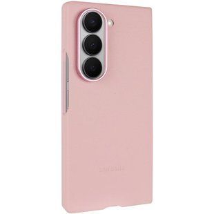 Кожаный чехол Leather Case (AAA) для Samsung Galaxy Z Fold6 Pink