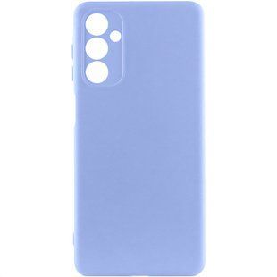 Чохол TPU GETMAN Liquid Silk Full Camera для Samsung Galaxy A34 5G Бузковий / Light purple