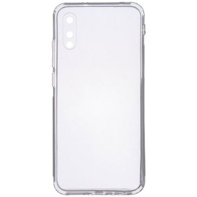 TPU чохол Epic Transparent 1,5mm Full Camera для Samsung Galaxy A02 Безбарвний (прозорий)