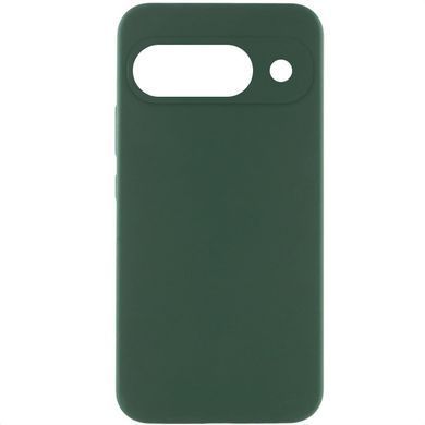 Чехол Silicone Cover Lakshmi Full Camera (AAA) для Google Pixel 9a Зеленый / Cyprus Green