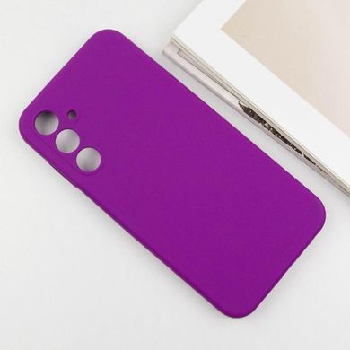Чохол Silicone Cover Lakshmi Full Camera (AAA) для Samsung Galaxy A36 5G Сливовый / Purple