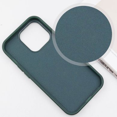 Шкіряний чохол SnapCase with Magnetic Fit для Apple iPhone 15 Pro Max (6.7") Green