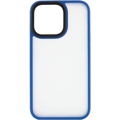 TPU+PC чохол Metal Buttons для Apple iPhone 12 Pro / 12 (6.1") Блакитний