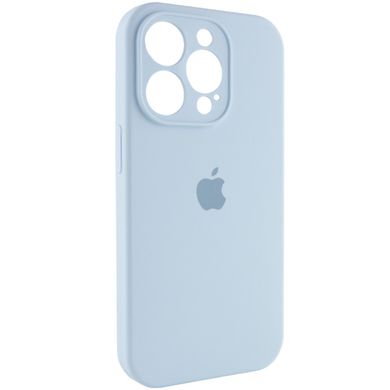 Чохол Silicone Case Full Camera Protective (AA) для Apple iPhone 14 Pro (6.1") Блакитний / Sweet Blue