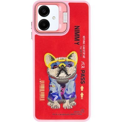 TPU+PC чехол Friends для Samsung Galaxy A06 Pink Dog