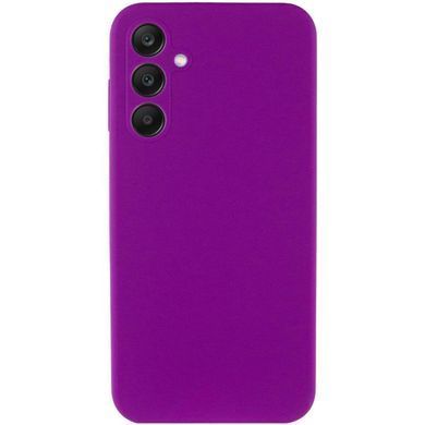 Чохол Silicone Cover Lakshmi Full Camera (AAA) для Samsung Galaxy A36 5G Сливовый / Purple