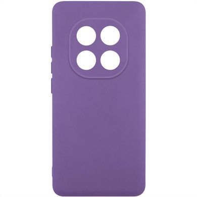 Чехол TPU GETMAN Liquid Silk Full Camera для Xiaomi Redmi Note 14 Pro 4G Фиолетовый / Amethyst