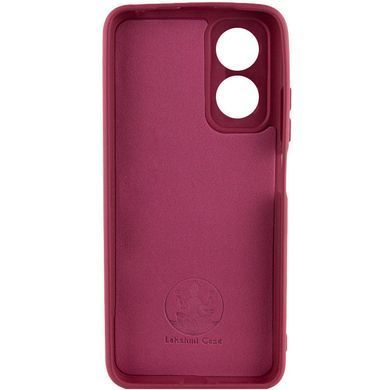 Чехол Silicone Cover Lakshmi Full Camera (A) для Oppo A17 Бордовый / Marsala