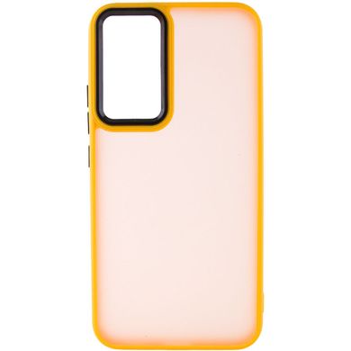 Чехол TPU+PC Lyon Frosted для Samsung Galaxy S20 FE Orange