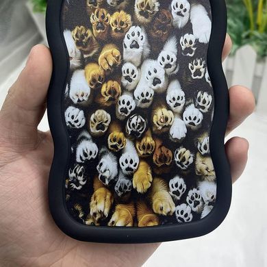 Чехол TPU Cloudy Pictures для Xiaomi Redmi 12C / Poco C55 Paws