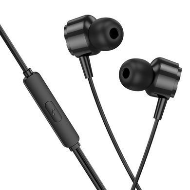 Наушники Borofone BM94 Sonar universal (Type-C/1.2m) Black
