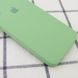 Уценка Чехол Silicone Case Square Full Camera Protective (AA) для Apple iPhone 7 / 8 / SE (2020) Вскрытая упаковка / Мятный / Mint фото 2