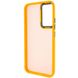 Чехол TPU+PC Lyon Frosted для Samsung Galaxy S20 FE Orange фото 3