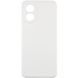 Силиконовый чехол Candy Full Camera для Oppo A38 / A18 Белый / White фото 1